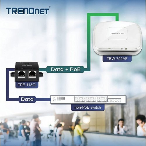 TRENDnet TEW-755AP N300 PoE Access Point, 300 Mbps