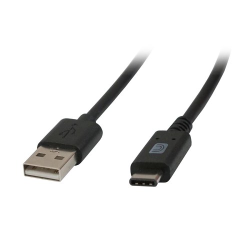 Comprehensive USB2-CA-6ST USB 2.0 C Male To A Male Cable, 6'