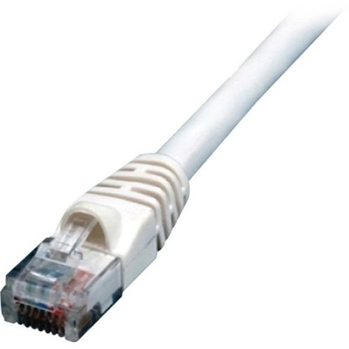 Comprehensive CAT6SHP-35WHT CAT6 Patch Cable, Solid Plenum, Shielded, Snagless, 35' (10.6m), White