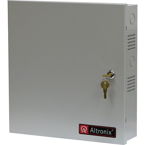 Altronix ALTV1224DC1CB CCTV Power Supply, 16 PTC Outputs, 12/24VDC at 4A, 115VAC, BC300 Enclosure