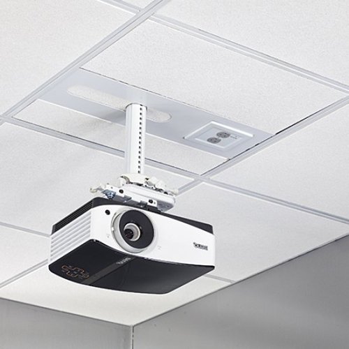 Chief SYS474UW Suspended Ceiling Projector System with Storage Box, White