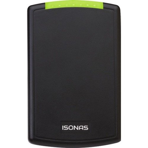 ISONAS R-1-MCT-W Pure IP Wallmount Wiegand Reader, Black