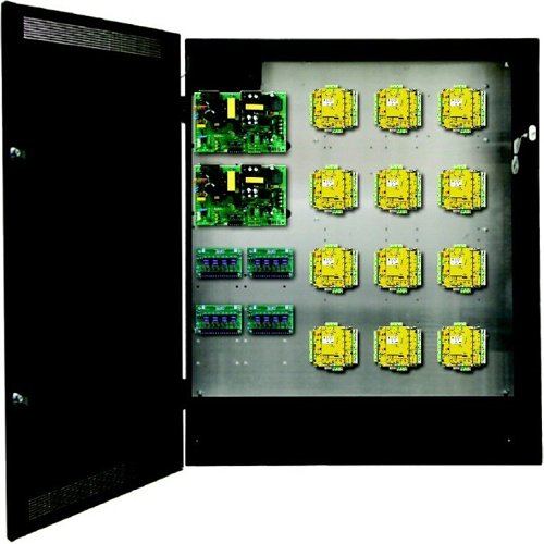 LifeSafety Power FPO150/250-4D8E8P FlexPower PCLASS Unified Power System 400W, 12/24 VDC, Multi-Door, 32 Auxiliary Outputs