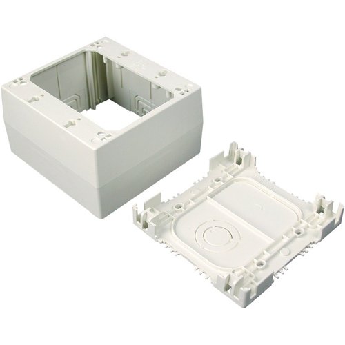 Wiremold NM2044-2 NM2000 Extra Deep Device Box Fitting, 4 3/4'' L x 4 7/8'' W x 2 3/4'' D