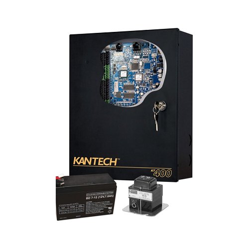 stressende element mikrocomputer Kantech EK-400 Access Control Expansion Kit, 3-Piece, (1) KT-400  Controller, (1) TR1675 Transformer, (1) KT-BATT-12 Battery