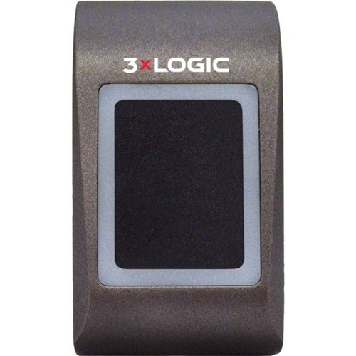 infinias by 3xLOGIC R-MPW-CHAR-AH Mini Proximity Reader Device, HID Compatible, Wiegand Output, Charcoal