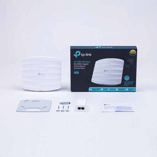 TP-Link EAP225_V3 AC1350 Wireless MU-MIMO Gigabit Ceiling Mount Access Point