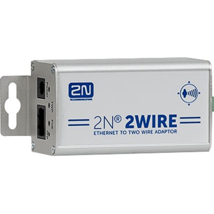 2N 2Wire Convertor Units, 2-Pack, Ethernet Including PoE over 2 Wires