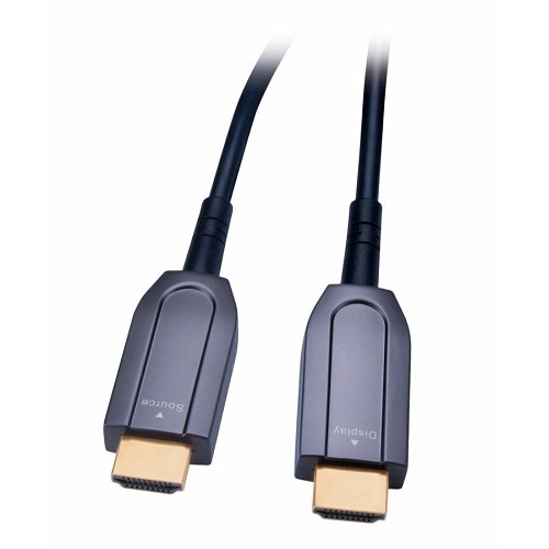 Vanco UHDFIB50P Active High Speed HDMI Optical Cable, Plenum, CMP Rated, 50'