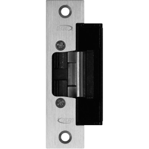 RCI L6514LMKMX32D 6 Series Centerline Strike, Low Profile, Latch And Keeper Monitor,  ANSI Square Corners, Brushed Stainless Steel
