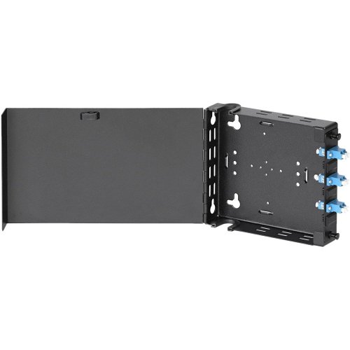 Hubbell FTU1SP Fiber Wallmount Cabinet, 1 Duplex Receptacle Holders, 6-Pack