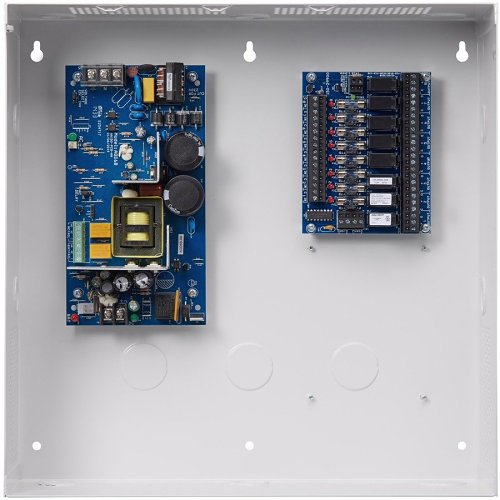 Securitron AQD6-8C1R2 Power Supply 12/24VDC 6A8 PTC 2 Amp Output with Fire Trigger, Supervised