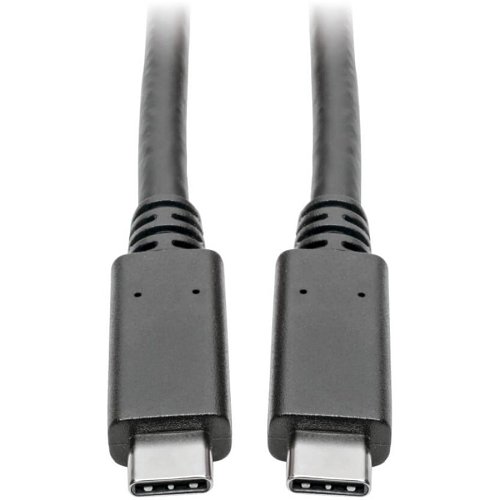 Tripp Lite U420-006 USB C Cable (M/M), USB 3.2, Gen 1 (5 Gbps), Thunderbolt 3 Compatible, 6' (1.83)