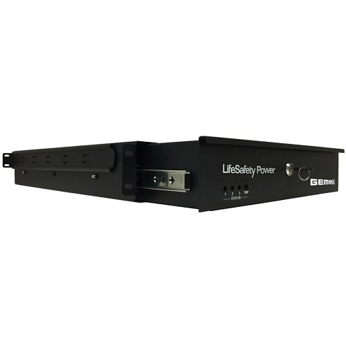 Lifesafety Power RGS150-M8NZ GEMINI RGS150 SERIES Integrated Rackmount | Four Post Mounting 8 Door 150W Single / Dual Voltage Standard / Networked UL/CUL/CE/BIS/NOM/RCM