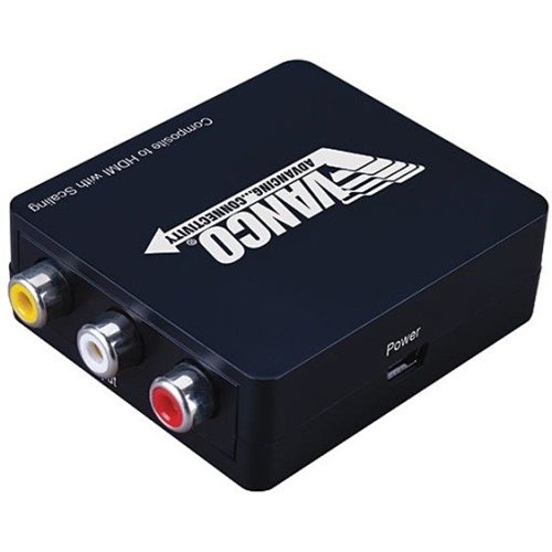 Vanco 280585 Composite to HDMI Converter with Scaling