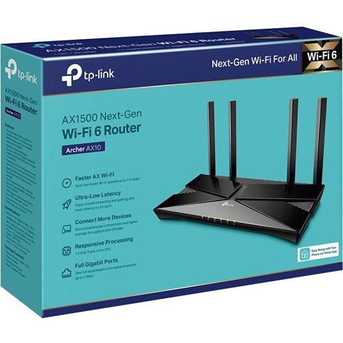 TP-Link ARCHER AX10 IEEE 802.11ax Ethernet Wireless Router