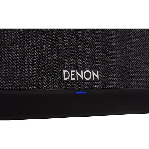 Denon Home 250 Mid-Size Smart Speaker with Two 3/4" Tweeters, Two 4" Mid-Bass Drivers, 5-1/4" Passive Radiator and HEOS Built-In, Black