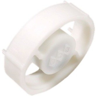 GRI GR1840 Magnet, Oval Door Channel with (2) #5942 Magnets Epoxied, White