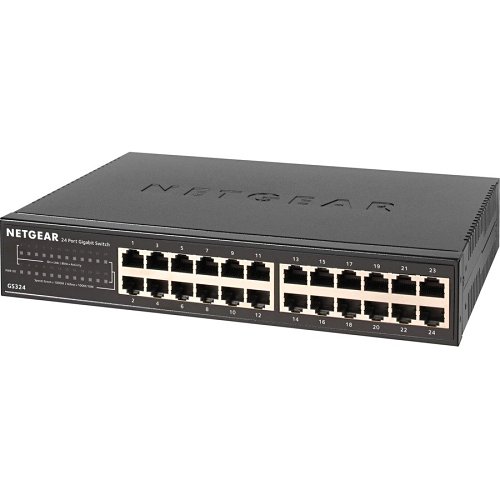 Netgear GS324 SOHO 24-Port Gigabit Ethernet Unmanaged Switch