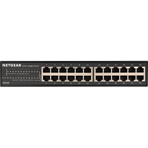 Netgear GS324 SOHO 24-Port Gigabit Ethernet Unmanaged Switch