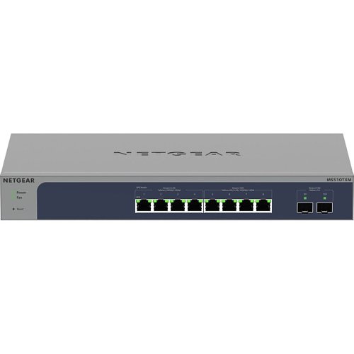 Netgear MS510TXUP 8-Port Multi-Gigabit/10G Ethernet Ultra60 PoE++ Smart Switch with 2 SFP+ Ports