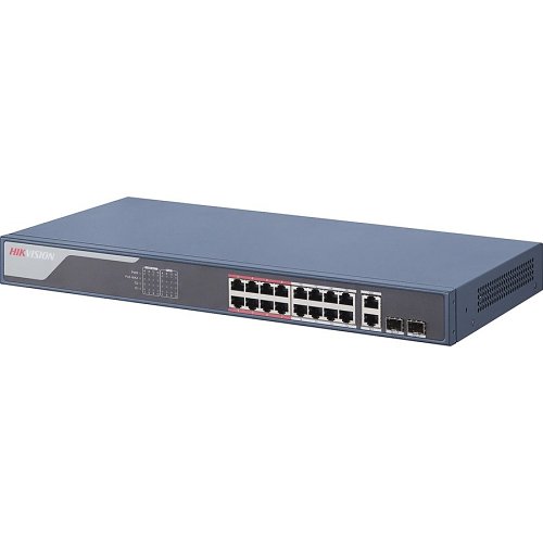 Hikvision DS-3E1318P-EI Smart Managed 16-Port 100 Mbps PoE Ethernet Switch