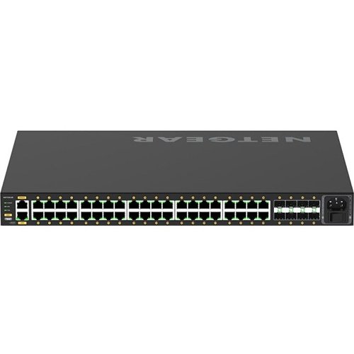 Netgear M4250-40G8XF-PoE+ Managed Switch, AV Line 40x1G PoE+ 960W and 8xSFP+