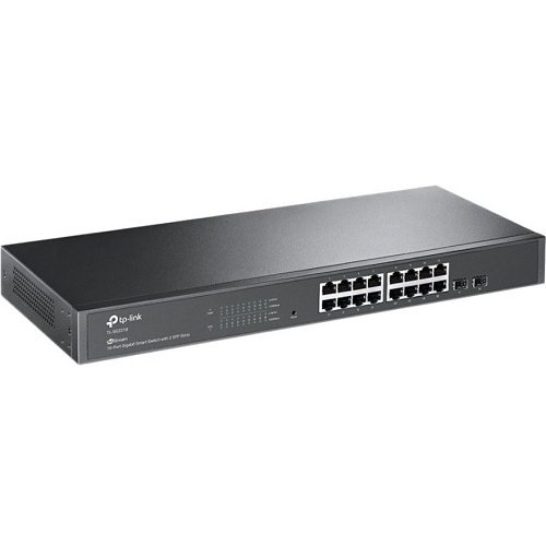 TP-Link TL-SG2218 JetStream 16-Port Gigabit Smart Switch with 2 SFP Slots