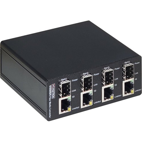 Vigitron VI50004 5-Port PoE 100/1000Mbps Harden L2 Network Switch