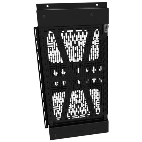 Chief CSSLP15X10 Proximity Component Storage Slide-Lock Panel, On-wall or Fusion Mount Extrusion, Black