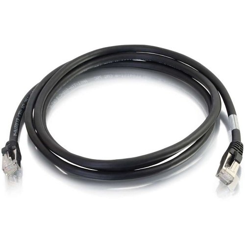 C2G CG00823 CAT6a Snagless Shielded (STP) Ethernet Network Patch Cable, 30' (9.1m), Black