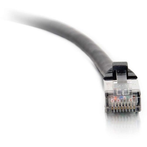 C2G CG00823 CAT6a Snagless Shielded (STP) Ethernet Network Patch Cable, 30' (9.1m), Black