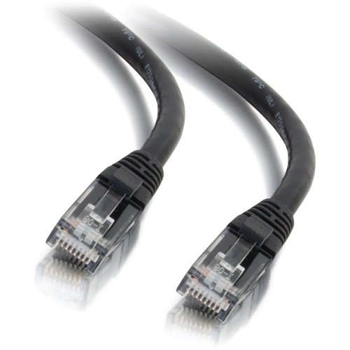 C2G CG03981 CAT6 Snagless Unshielded (UTP) Ethernet Network Patch Cable, 2' (0.6m), Black