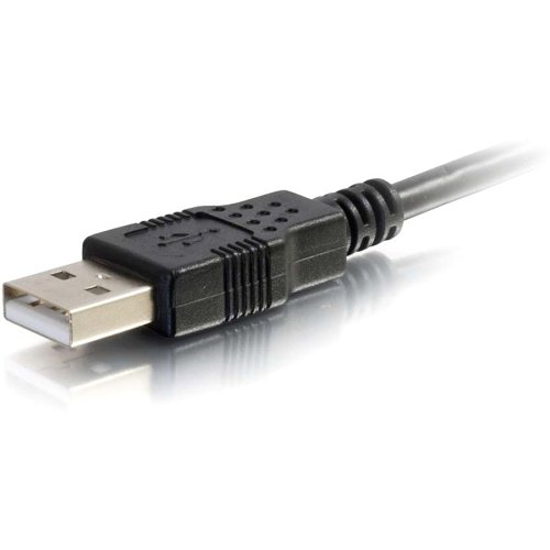 C2G CG27365 USB 2.0 A to Micro-B Cable M/M, 6.6' (2m), Black