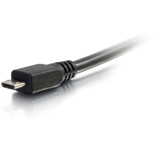 C2G CG27366 USB 2.0 A to Micro-B Cable M/M, 9.8' (3m), Black