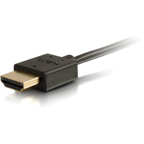 C2G CG41364 Ultra Flexible High Speed HDMI Cable with Low Profile Connectors, 4K 60Hz, 6' (1.8m)