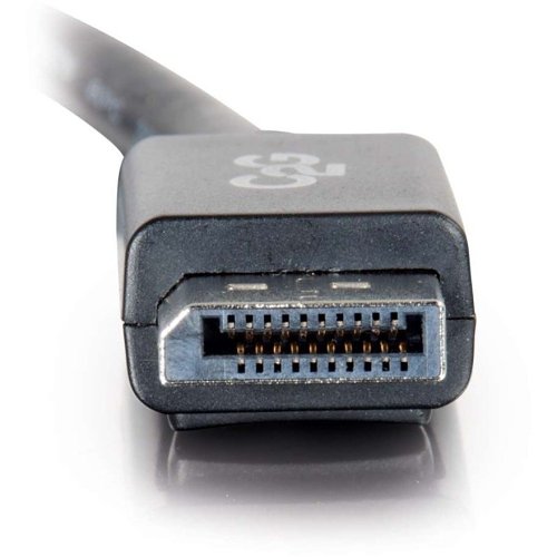 C2G CG54403 DisplayPort Cable with Latches 8K UHD M/M, 15' (4.5m), Black