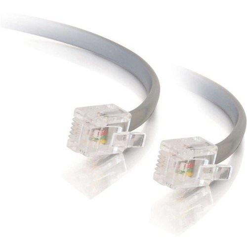 C2G CG09590 RJ11 Modular Telephone Cable, 14' (4.25m)