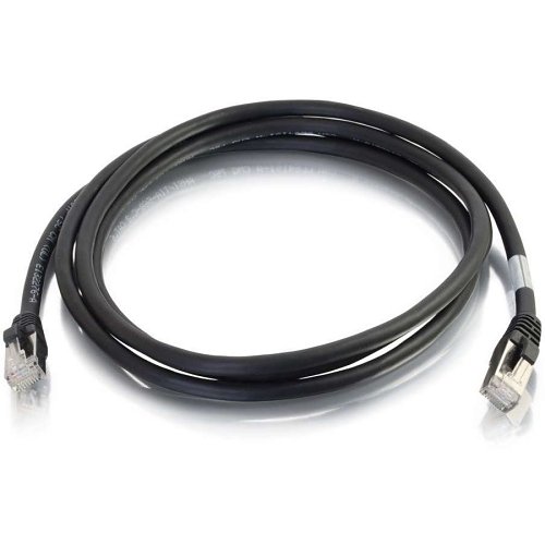 C2G CG00824 CAT6a Snagless Shielded (STP) Ethernet Network Patch Cable, 35' (10.7m), Black