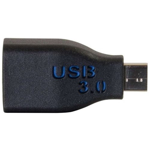 C2G CG28868 USB 3.0 (USB 3.1 Gen 1) USB-C to USB-A Adapter Converter M/F, Black