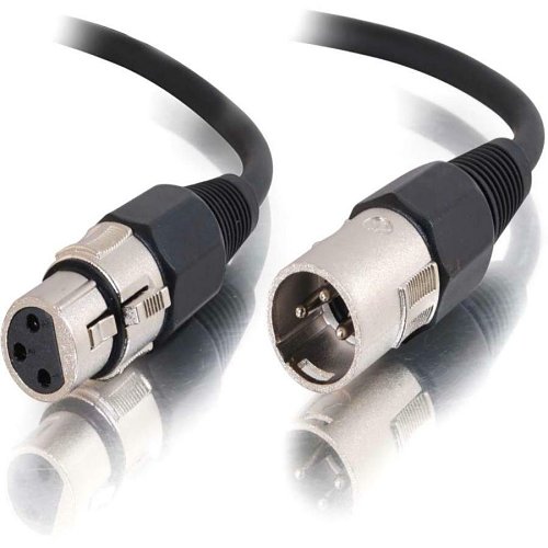 C2G CG40062 Pro-audio XLR Male to XLR Female Cable, 50'