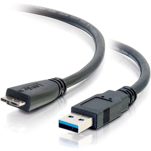 C2G CG54176 USB 3.0 A Male to Micro B Male Cable, 3.3' (1m)