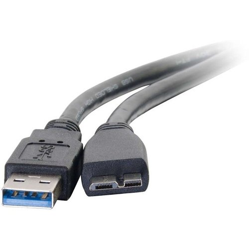 C2G CG54176 USB 3.0 A Male to Micro B Male Cable, 3.3' (1m)