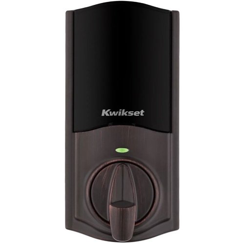 Kwikset 98930-002 Connect 620 Traditional Keypad Connected Z-Wave Smart Lock, Venetian Bronze