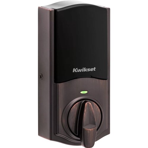 Kwikset 98930-002 Connect 620 Traditional Keypad Connected Z-Wave Smart Lock, Venetian Bronze