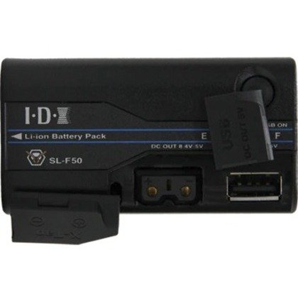 IDX SL-F50 6600mAh Sony L-Series Battery with X-Tap, USB