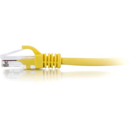 C2G CG00432 CAT5e Snagless Unshielded (UTP) Network Patch Cable, 6', Yellow