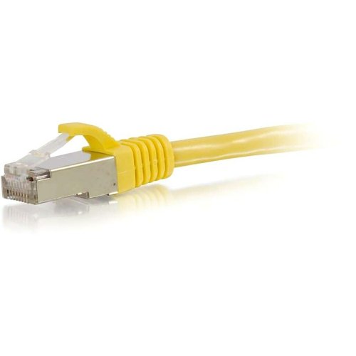 C2G CG00861 CAT6 Snagless Shielded (STP) Ethernet Network Patch Cable, 3' (0.9m), Yellow