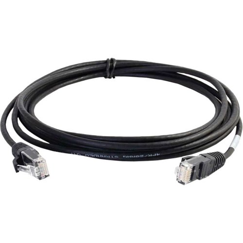 C2G CG01100 CAT6 Snagless Unshielded (UTP) Slim Ethernet Network Patch Cable, 2' (0.6m), Black