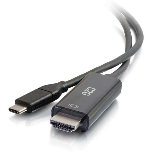 C2G CG26890 USB-C to HDMI Audio/Video Adapter Cable, 4K 30Hz, 15' (4.6m)